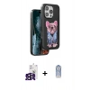 MARSİLYAN™- iPhone 16 Pro Max Kılıf İz Minimal Koleksiyonu - Siyah Joko Magic 5D Cam + Bilvis Titan Kamera Lens - SH