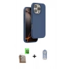 MARSİLYAN™- iPhone 16 Pro Max Kılıf Kıvılcım Çizgi Serisi - Siyah Joko Magic 5D Cam + Raze Metal Kamera Lens - CLTM