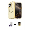 MARSİLYAN™- iPhone 16 Pro Max Kılıf Kıvılcım Form Prime - Siyah Buffer Cam Ekran Koruyucu + Bilvis Titan Kamera Lens - TMGI