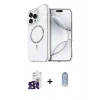 MARSİLYAN™- iPhone 16 Pro Max Kılıf Kıvılcım Form Prime - Siyah Joko Magic 5D Cam + Bilvis Titan Kamera Lens - SH