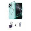 MARSİLYAN™- iPhone 16 Pro Max Kılıf Kıvılcım Form Prime - Siyah Joko Magic 5D Cam + Bilvis Titan Kamera Lens - SH