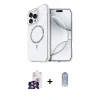 MARSİLYAN™- iPhone 16 Pro Max Kılıf Kıvılcım Form Prime - Siyah Joko Magic 5D Cam + Bilvis Titan Kamera Lens - GS