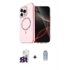 MARSİLYAN™- iPhone 16 Pro Max Kılıf Kıvılcım Form Prime - Siyah Joko Magic 5D Cam + Bilvis Titan Kamera Lens - SH