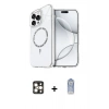 MARSİLYAN™- iPhone 16 Pro Max Kılıf Kıvılcım Form Prime - Siyah Joko Magic 5D Cam + PVD Metal Kamera Lens - GD
