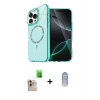 MARSİLYAN™- iPhone 16 Pro Max Kılıf Kıvılcım Form Prime - Siyah Joko Magic 5D Cam + Raze Metal Kamera Lens - NLGY