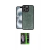 MARSİLYAN™- iPhone 16 Pro Max Kılıf Kıvılcım Işık Serisi - Şeffaf 360 Full Body Arka Koruyucu