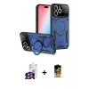 MARSİLYAN™- iPhone 16 Pro Max Kılıf Kıvılcım Modern Serisi - Siyah Buffer Cam Ekran Koruyucu + Bilvis Titan Kamera Lens - GS