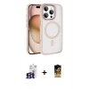 MARSİLYAN™- iPhone 16 Pro Max Kılıf Kıvılcım Prime - Siyah Buffer Cam Ekran Koruyucu + Bilvis Titan Kamera Lens - TMGI