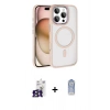 MARSİLYAN™- iPhone 16 Pro Max Kılıf Kıvılcım Prime - Siyah Joko Magic 5D Cam + Bilvis Titan Kamera Lens - TMGI