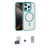 MARSİLYAN™- iPhone 16 Pro Max Kılıf Kıvılcım Prime - Siyah Joko Magic 5D Cam + Bilvis Titan Kamera Lens - TMGI