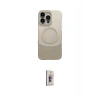 MARSİLYAN™- iPhone 16 Pro Max Kılıf Kozmos Form Özel Seri - Siyah Bilvis 3D Cam Ekran Koruyucu