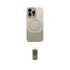 MARSİLYAN™- iPhone 16 Pro Max Kılıf Kozmos Form Özel Seri - Siyah Joko Magic 5D Hayalet Cam