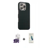 MARSİLYAN™- iPhone 16 Pro Max Kılıf Kozmos Klasik Prime - Şeffaf Pasifik Cam Ekran Koruyucu + Bilvis Titan Kamera Lens - SH