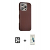 MARSİLYAN™- iPhone 16 Pro Max Kılıf Kozmos Klasik Prime - Şeffaf Pasifik Cam Ekran Koruyucu + PVD Metal Kamera Lens - GS