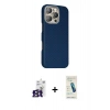 MARSİLYAN™- iPhone 16 Pro Max Kılıf Kozmos Klasik Prime - Şeffaf Pasifik Cam Ekran Koruyucu + Bilvis Titan Kamera Lens - TMGI