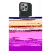 MARSİLYAN™- iPhone 16 Pro Max Kılıf Kozmos Klasik Prime - Siyah 3D Antistatik Cam Ekran Koruyucu + PVD Metal Kamera Lens - SH