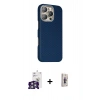 MARSİLYAN™- iPhone 16 Pro Max Kılıf Kozmos Klasik Prime - Siyah Bilvis 3D Cam Ekran Koruyucu + Bilvis Titan Kamera Lens - GS