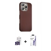 MARSİLYAN™- iPhone 16 Pro Max Kılıf Kozmos Klasik Prime - Siyah Bilvis 3X AR HD Cam Ekran Koruyucu + Bilvis Titan Kamera Lens - TMGI