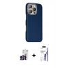 MARSİLYAN™- iPhone 16 Pro Max Kılıf Kozmos Klasik Prime - Siyah Bilvis 3X AR HD Cam Ekran Koruyucu + Bilvis Titan Kamera Lens - TMGI