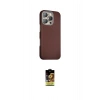 MARSİLYAN™- iPhone 16 Pro Max Kılıf Kozmos Klasik Prime - Siyah Buffer Cam Ekran Koruyucu