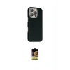 MARSİLYAN™- iPhone 16 Pro Max Kılıf Kozmos Klasik Prime - Siyah Buffer Cam Ekran Koruyucu