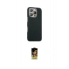 MARSİLYAN™- iPhone 16 Pro Max Kılıf Kozmos Klasik Prime - Siyah Buffer Cam Ekran Koruyucu