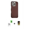 MARSİLYAN™- iPhone 16 Pro Max Kılıf Kozmos Klasik Prime - Siyah Buffer Cam Ekran Koruyucu + Raze Metal Kamera Lens - BZ