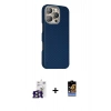 MARSİLYAN™- iPhone 16 Pro Max Kılıf Kozmos Klasik Prime - Siyah Buffer Hayalet Cam Ekran Koruyucu + Bilvis Titan Kamera Lens - TMGI