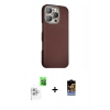 MARSİLYAN™- iPhone 16 Pro Max Kılıf Kozmos Klasik Prime - Siyah Buffer Hayalet Cam Ekran Koruyucu + Raze Metal Kamera Lens - BZ