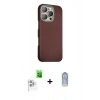 MARSİLYAN™- iPhone 16 Pro Max Kılıf Kozmos Klasik Prime - Siyah Joko Magic 5D Cam + Raze Metal Kamera Lens - BZ