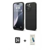 MARSİLYAN™- iPhone 16 Pro Max Kılıf Kozmos Yansıma Özel Seri - Şeffaf Pasifik Cam Ekran Koruyucu + PVD Metal Kamera Lens - SH