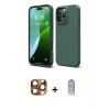 MARSİLYAN™- iPhone 16 Pro Max Kılıf Kozmos Yansıma Özel Seri - Siyah Joko Magic 5D Cam + Pers Alüminyum Kamera Lens - CLTM