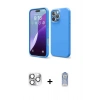MARSİLYAN™- iPhone 16 Pro Max Kılıf Kozmos Yansıma Özel Seri - Siyah Joko Magic 5D Cam + Pers Alüminyum Kamera Lens - GS
