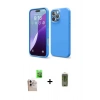 MARSİLYAN™- iPhone 16 Pro Max Kılıf Kozmos Yansıma Özel Seri - Siyah Joko Magic 5D Hayalet Cam + Raze Metal Kamera Lens - NLGY