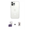 MARSİLYAN™- iPhone 16 Pro Max Kılıf Kutup Klasik Serisi - Siyah Bilvis 3D Cam Ekran Koruyucu + Bilvis Titan Kamera Lens - SH