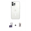 MARSİLYAN™- iPhone 16 Pro Max Kılıf Kutup Klasik Serisi - Siyah Bilvis 3D Cam Ekran Koruyucu + Bilvis Titan Kamera Lens - TMGI