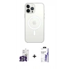 MARSİLYAN™- iPhone 16 Pro Max Kılıf Kutup Klasik Serisi - Siyah Bilvis 3X AR HD Cam Ekran Koruyucu + Bilvis Titan Kamera Lens - GS