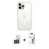 MARSİLYAN™- iPhone 16 Pro Max Kılıf Kutup Klasik Serisi - Siyah Bilvis 3X AR HD Cam Ekran Koruyucu + Bilvis Titan Kamera Lens - SH