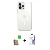 MARSİLYAN™- iPhone 16 Pro Max Kılıf Kutup Klasik Serisi - Siyah Bilvis 3X AR HD Cam Ekran Koruyucu + Raze Metal Kamera Lens - CLTM