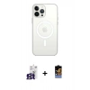 MARSİLYAN™- iPhone 16 Pro Max Kılıf Kutup Klasik Serisi - Siyah Buffer Hayalet Cam Ekran Koruyucu + Bilvis Titan Kamera Lens - TMGI