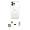 MARSİLYAN™- iPhone 16 Pro Max Kılıf Kutup Klasik Serisi - Siyah Joko Magic 5D Cam + Raze Metal Kamera Lens - CLTM