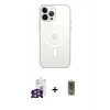 MARSİLYAN™- iPhone 16 Pro Max Kılıf Kutup Klasik Serisi - Siyah Joko Magic 5D Hayalet Cam + Bilvis Titan Kamera Lens - GS