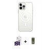MARSİLYAN™- iPhone 16 Pro Max Kılıf Kutup Klasik Serisi - Siyah Joko Magic 5D Hayalet Cam + Bilvis Titan Kamera Lens - SH