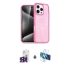 MARSİLYAN™- iPhone 16 Pro Max Kılıf Nova Asil Prime - Siyah 3D Antistatik Seramik Nano Ekran Koruyucu + Bilvis Titan Kamera Lens - SH