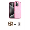 MARSİLYAN™- iPhone 16 Pro Max Kılıf Nova Asil Prime - Siyah Bilvis 3D Cam Ekran Koruyucu + Pers Alüminyum Kamera Lens - CLTM