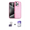 MARSİLYAN™- iPhone 16 Pro Max Kılıf Nova Asil Prime - Siyah Bilvis 5in1 3D Magic Cam Ekran Koruyucu + Bilvis Titan Kamera Lens - TMGI