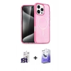 MARSİLYAN™- iPhone 16 Pro Max Kılıf Nova Asil Prime - Siyah Bilvis 5in1 5D Magic Hayalet Cam Ekran Koruyucu + Bilvis Titan Kamera Lens - TMGI