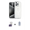 MARSİLYAN™- iPhone 16 Pro Max Kılıf Nova Asil Prime - Siyah Joko Magic 5D Cam + Bilvis Titan Kamera Lens - TMGI