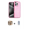 MARSİLYAN™- iPhone 16 Pro Max Kılıf Nova Asil Prime - Siyah Joko Magic 5D Cam + Pers Alüminyum Kamera Lens - CLTM