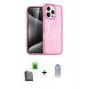 MARSİLYAN™- iPhone 16 Pro Max Kılıf Nova Asil Prime - Siyah Joko Magic 5D Cam + Raze Metal Kamera Lens - SH